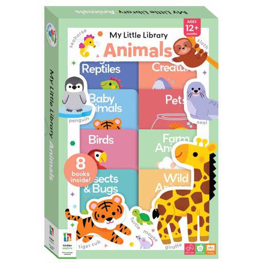 Hinkler&nbsp; Building Blocks My Little Library Animals
