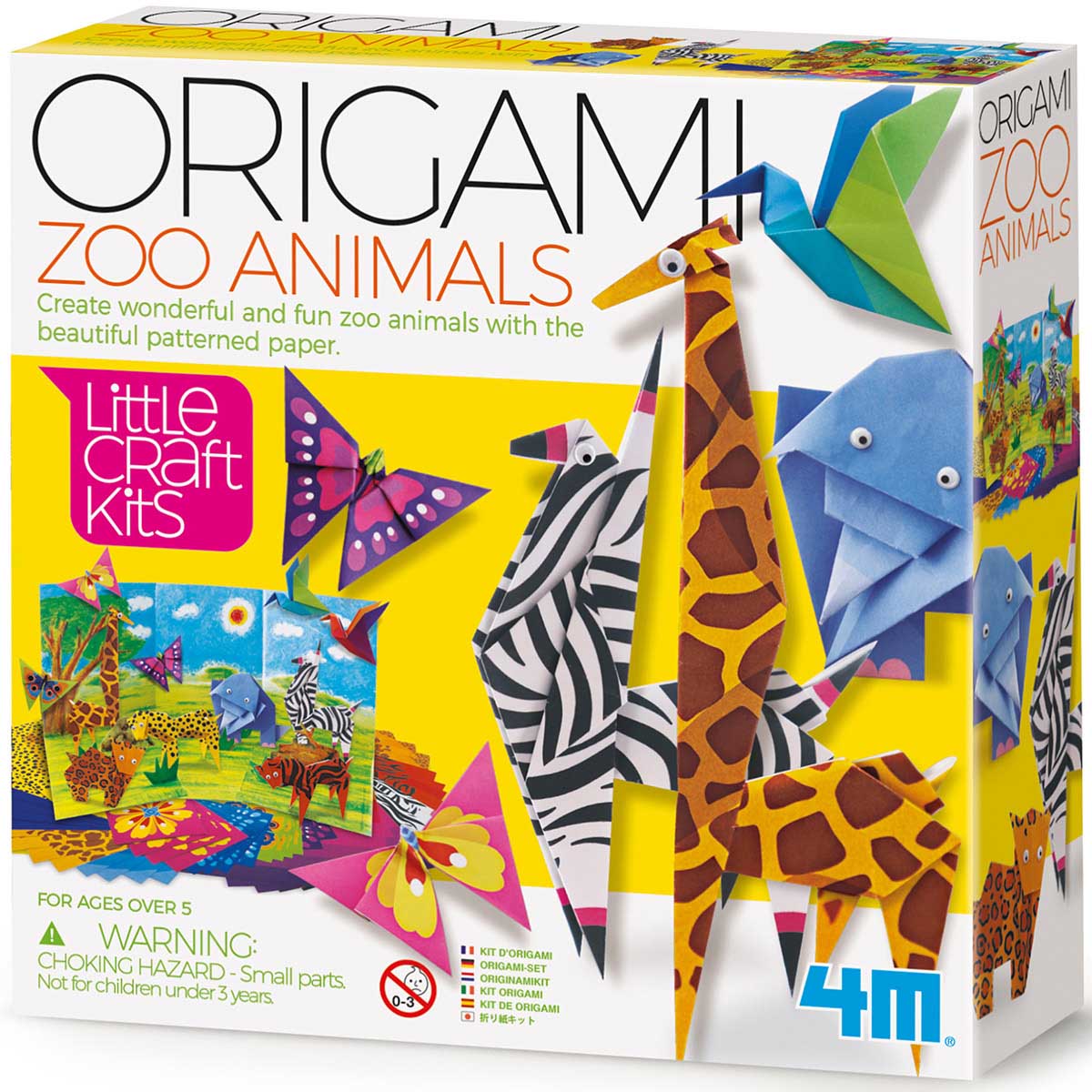 Origami Zoo Animals Kit