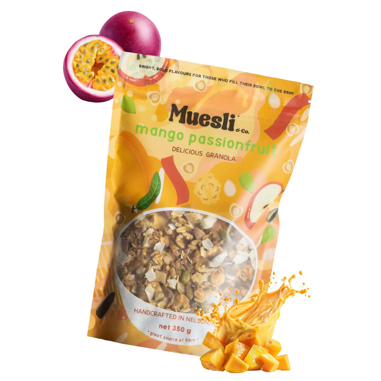 Muesli & Co. Mango Passionfruit Delicious Granola 350g