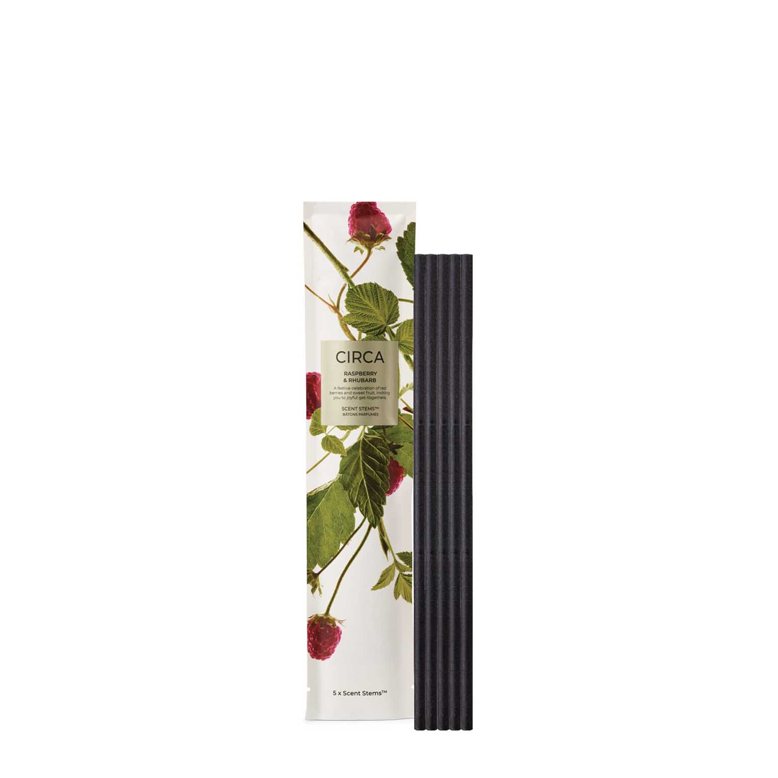CIRCA 5 Replacement Scent Stems - Raspberry & Rhubarb