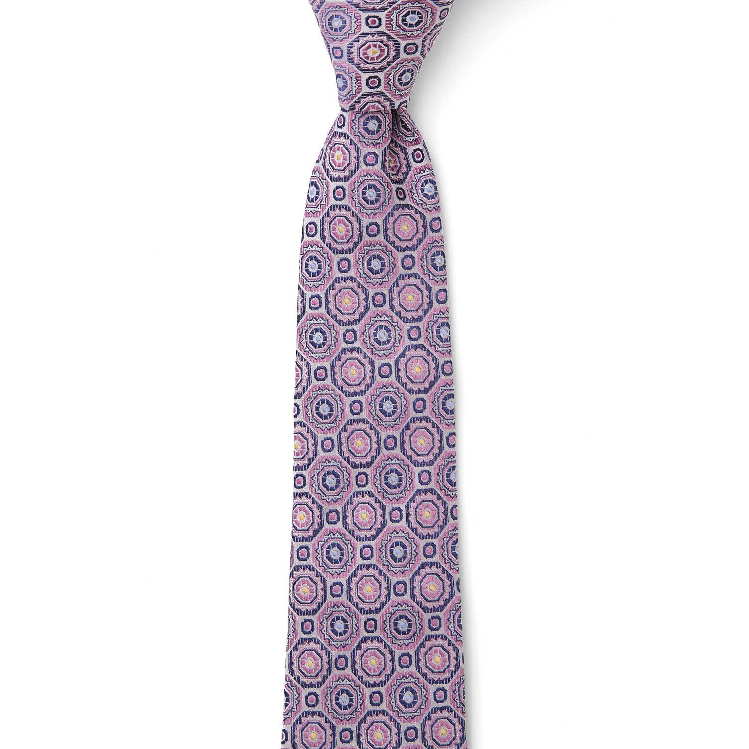 Cambridge Geo Foulard 7.5Cm Tie