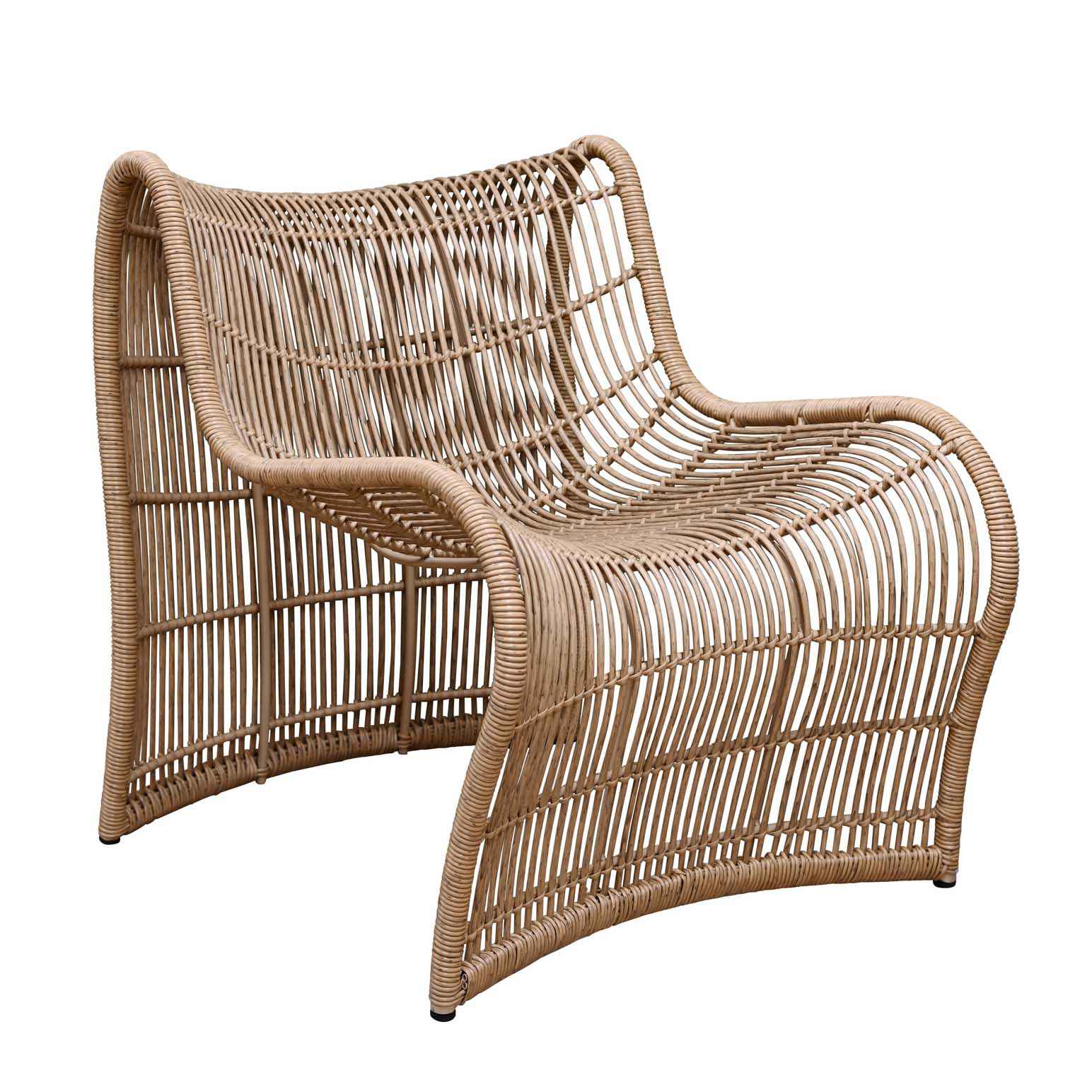Wave Outdoor Weave Chair - Natural
