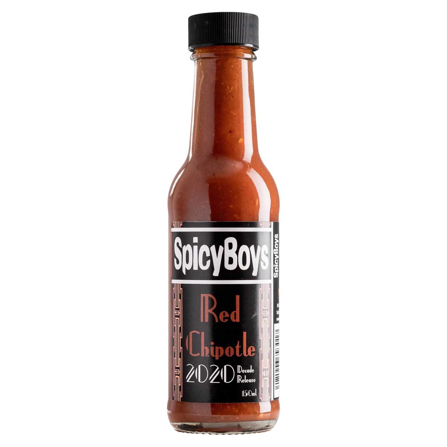 SpicyBoys Red Chipotle Medium Hot Sauce 150ml