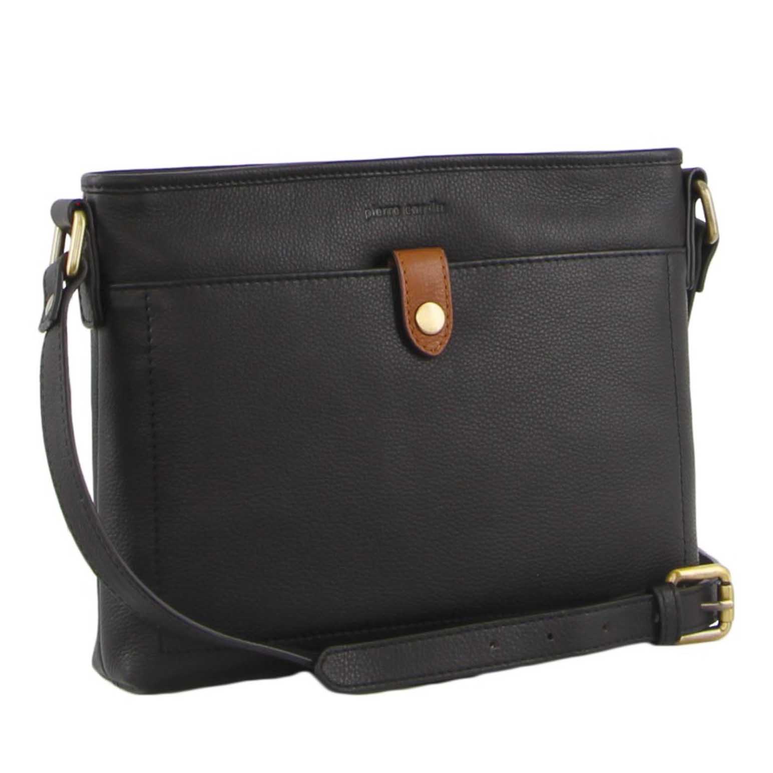 Pierre Cardin Leather Stitch Design Bag