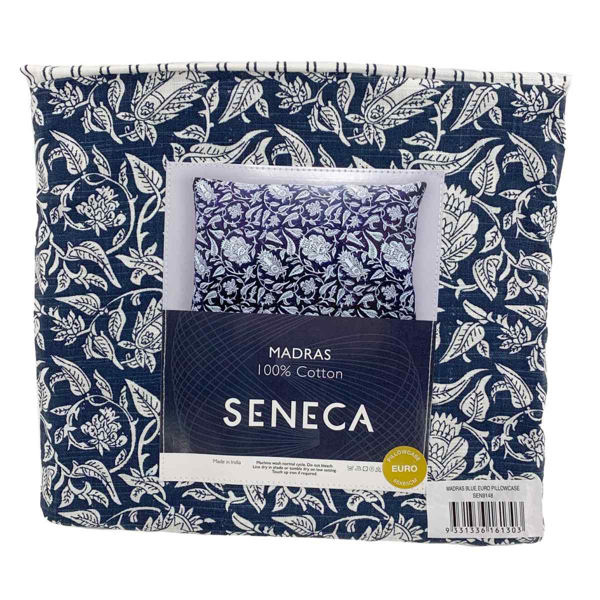 Seneca Madras Euro Pillowcase