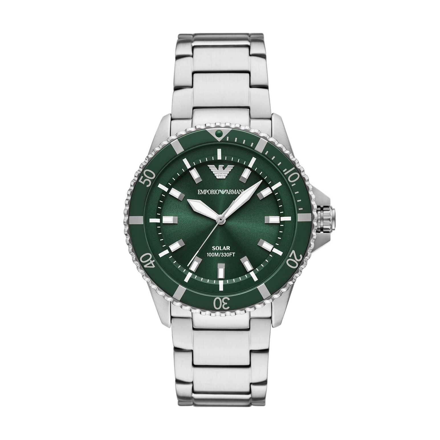 Emporio Armani World Explorer Solar-Powered Three-Hand Watch AR11698