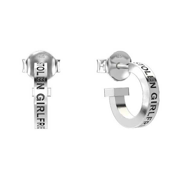 Stolen Girlfriends Club Clean Logo Hoops
