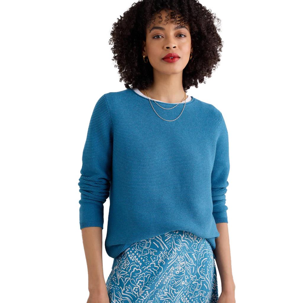 Seasalt Cornwall Makers Jumper Sailboats