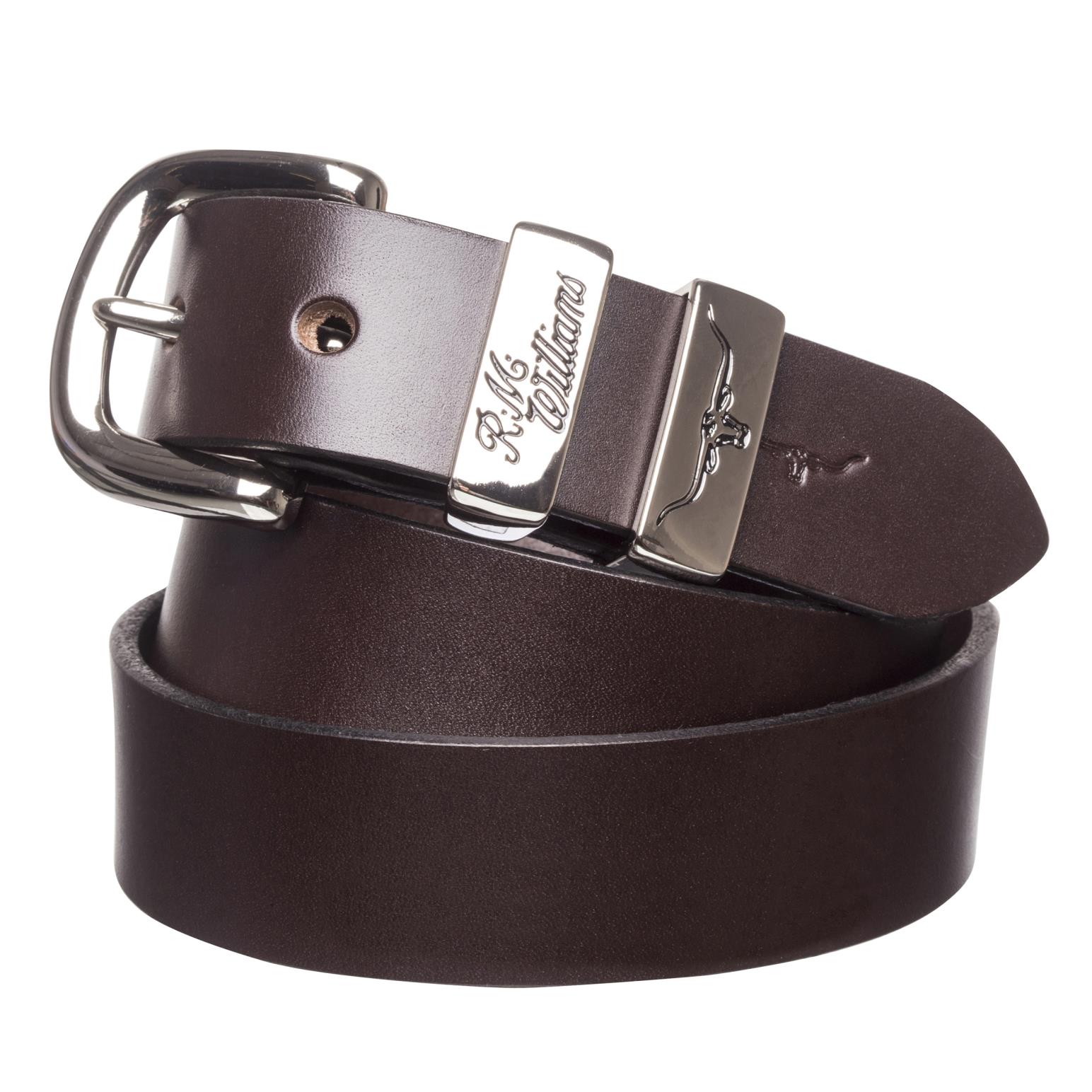 R.M. Williams Slim Drover Belt