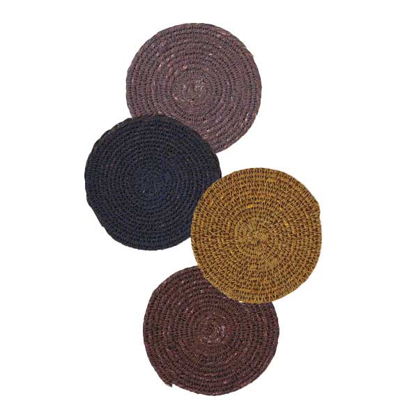 Città Pinto Coaster S/4 Mulberry/Multi 10cm