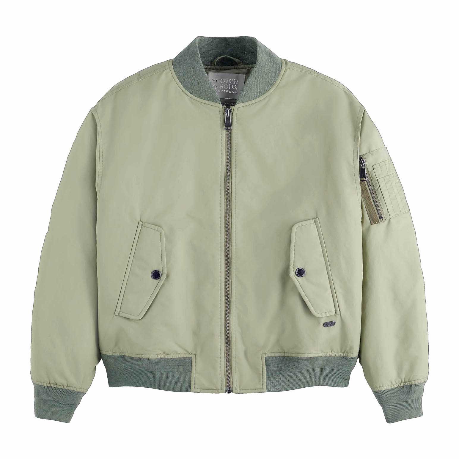 Scotch & Soda Technical Nylon Bomber