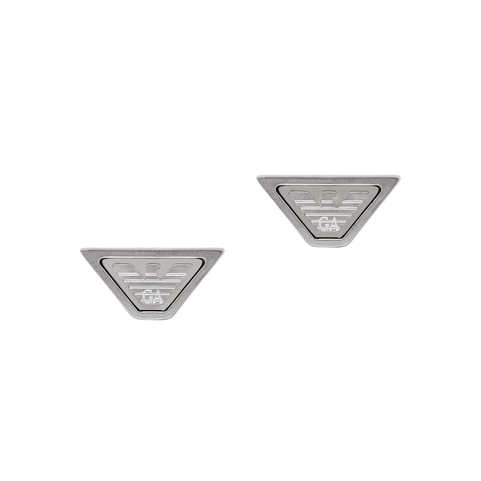 Emporio Armani Stainless Steel Stud Earrings