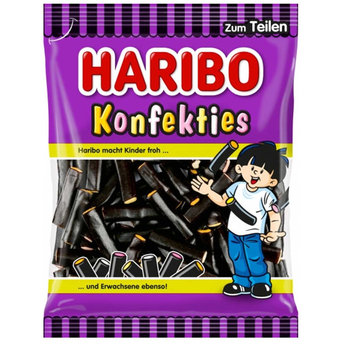 Haribo Licorice Sweets 160g