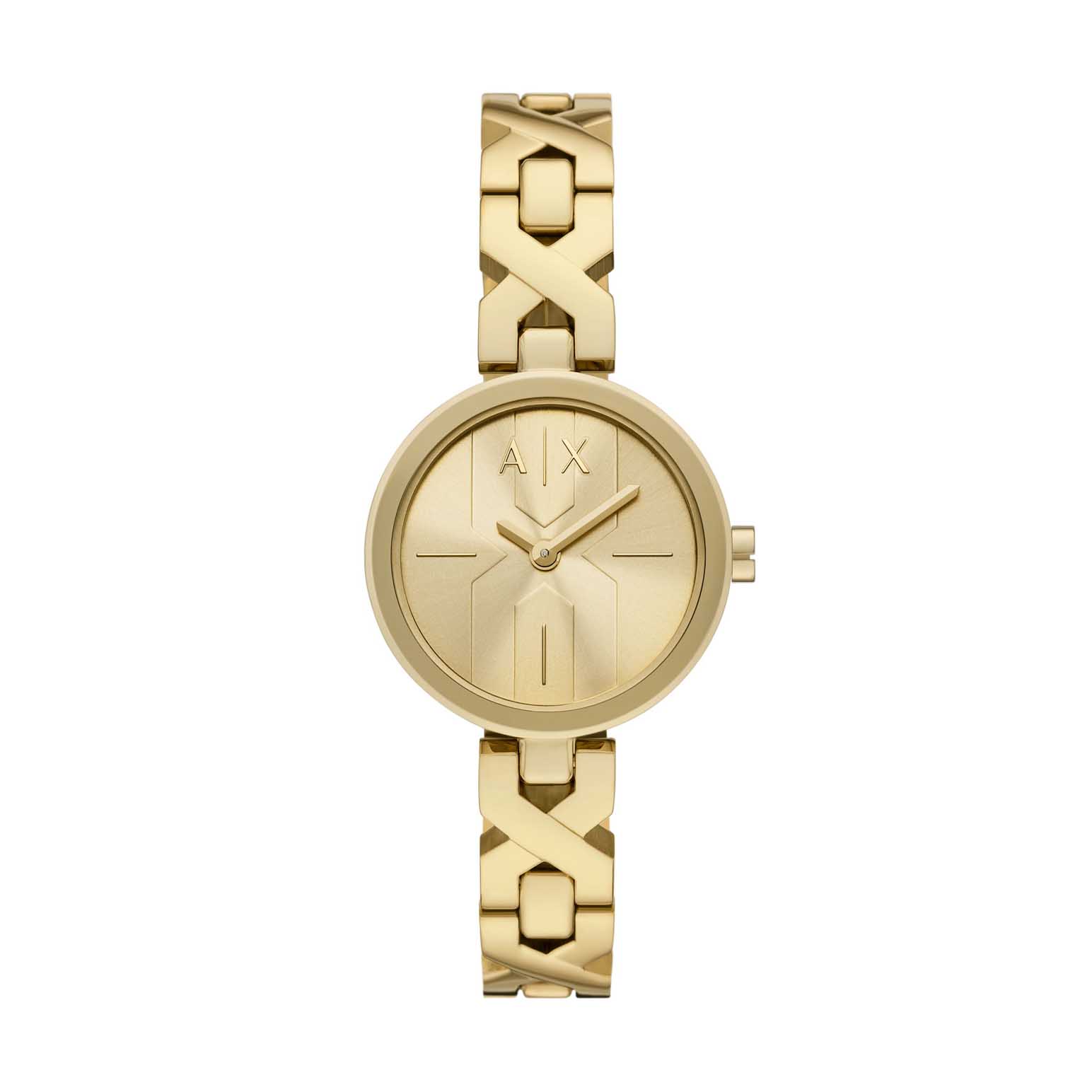 Armani Exchange Two-Hand Gold-Tone Stainless Steel Watch AX5831