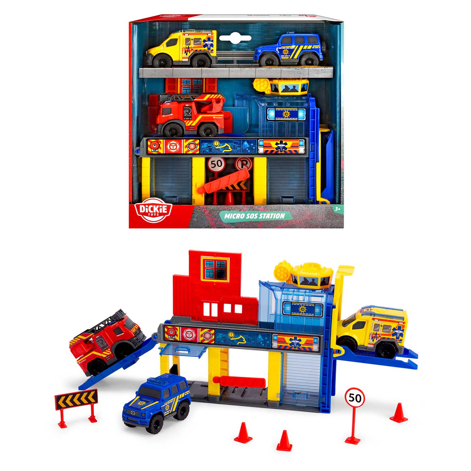 Dickie Toys Micro Sos Station