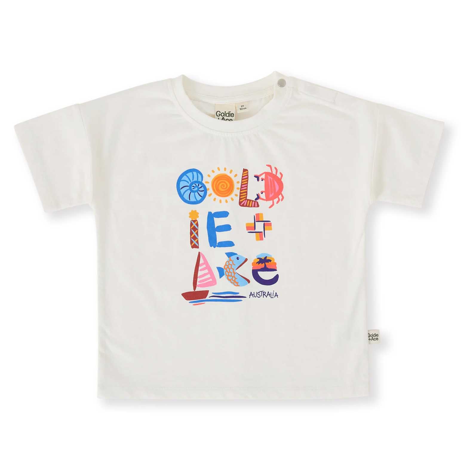 Goldie + Ace G'Day From The Bay T-Shirt 3-5Y