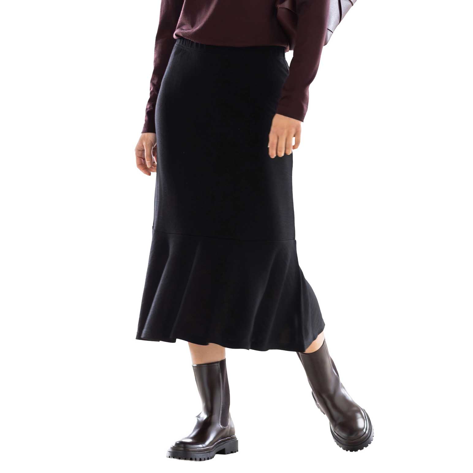 Vassalli Carrie Skirt 100% Merino