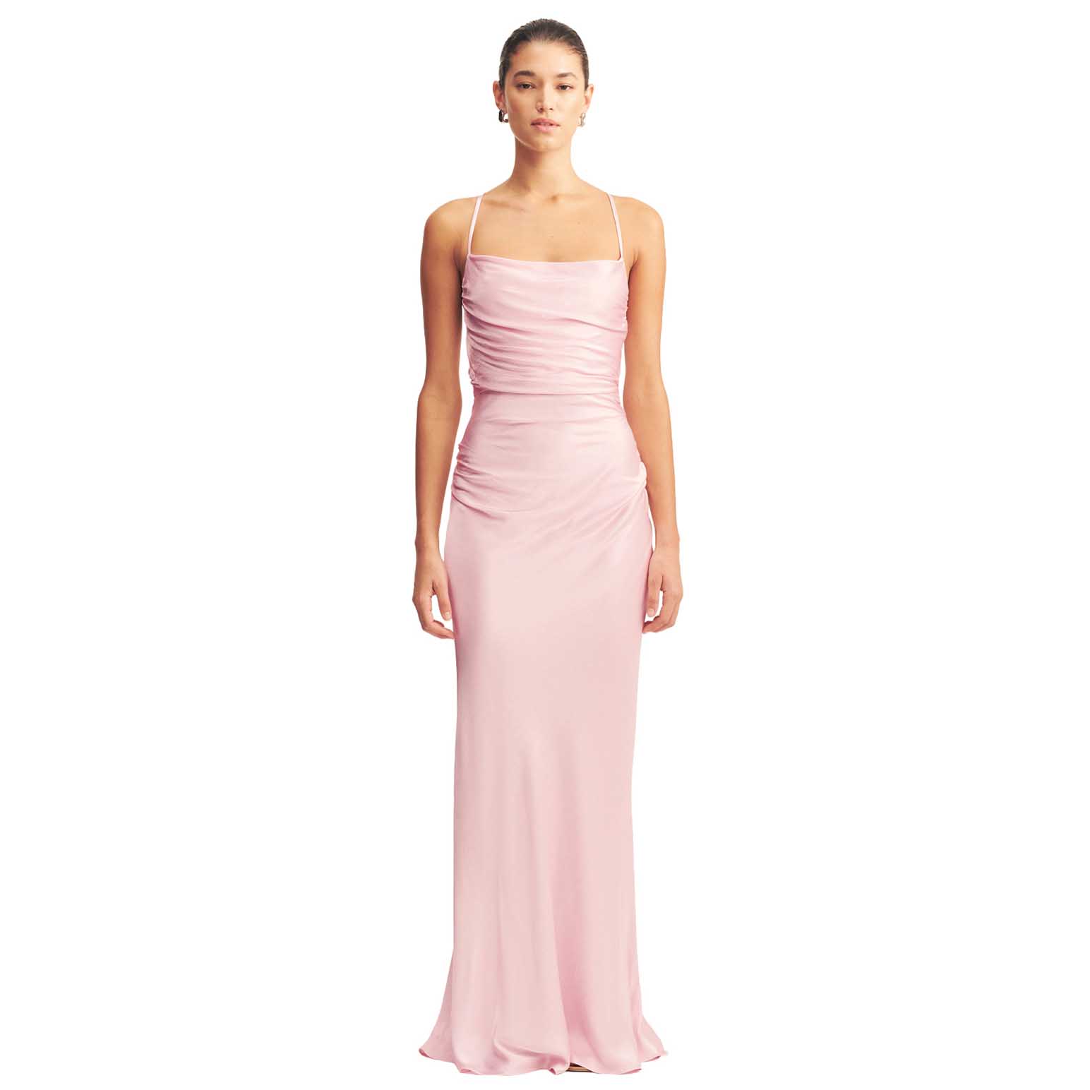 Shona Joy La Lune Lace Back Maxi Dress