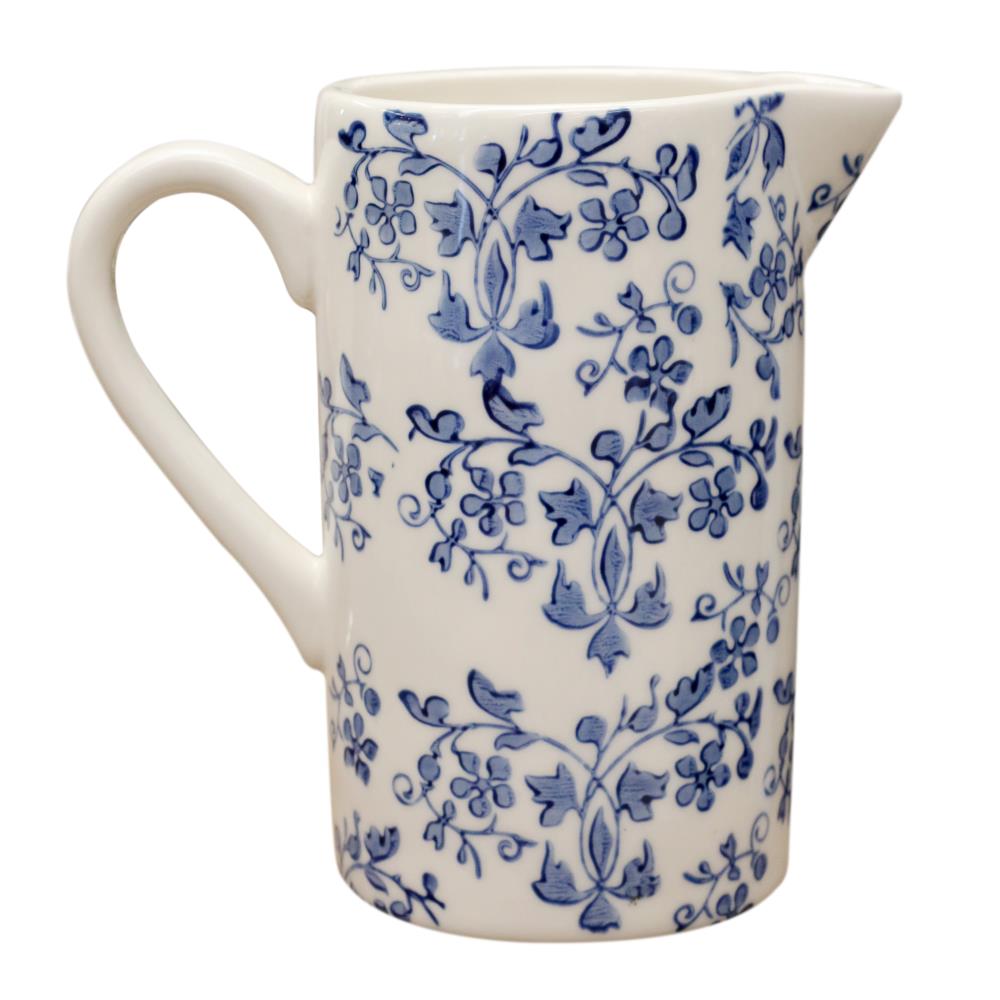 CC Interiors Florentine Bleu Handpainted Jug