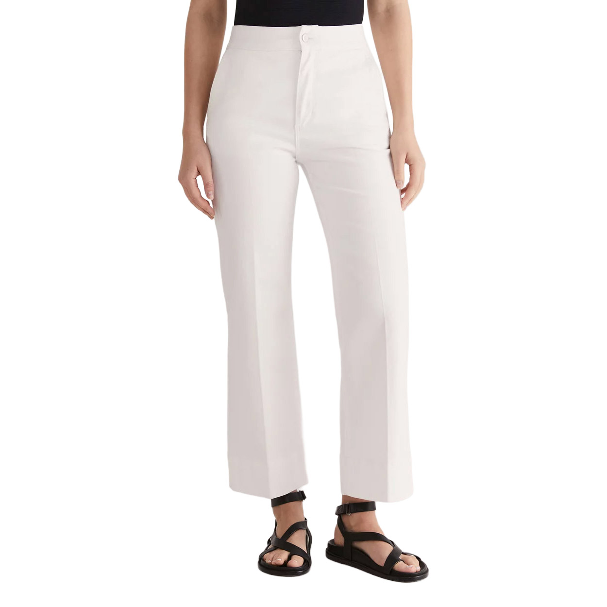 SABA Ava Cropped Wide Leg Jean