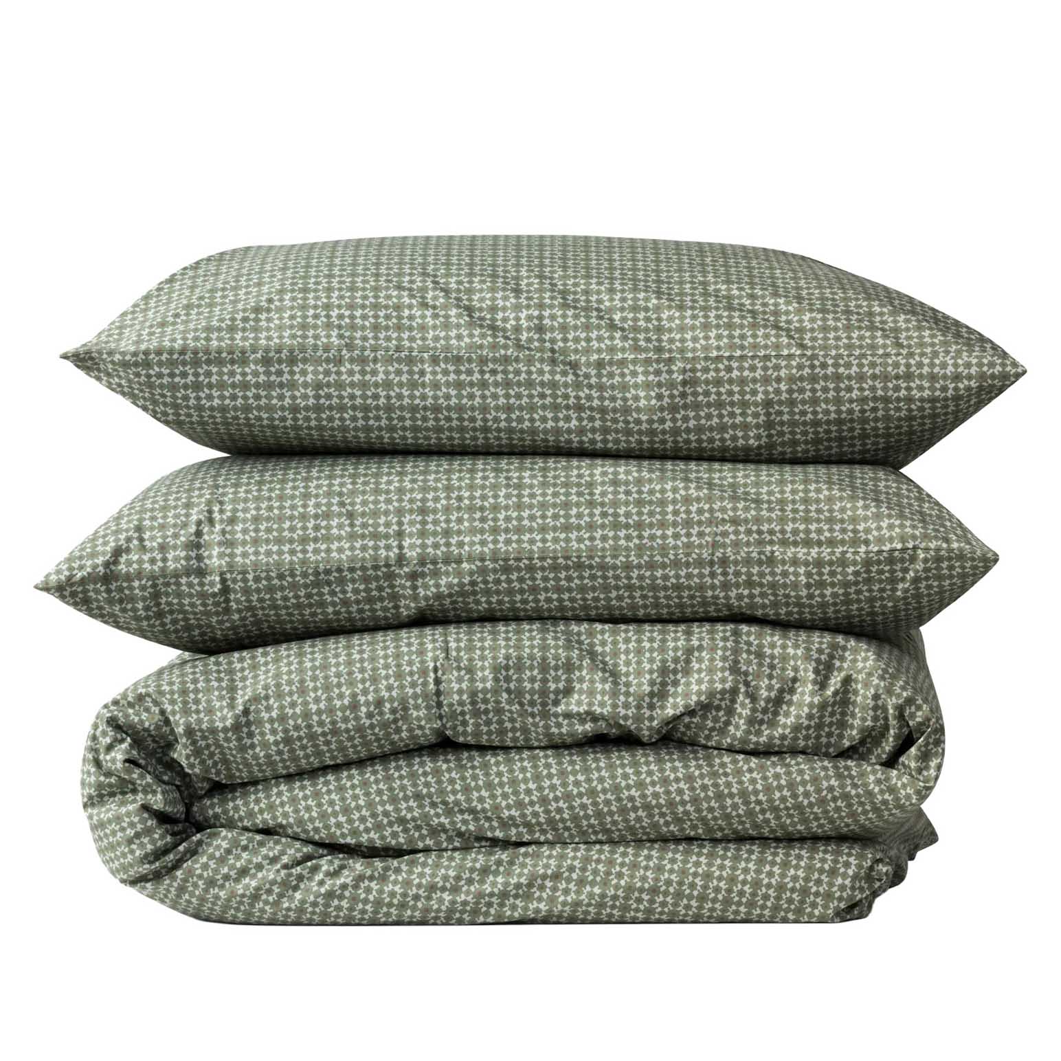Citt&agrave; Porto Duvet Cover Kale/Shadow K 245x210cm