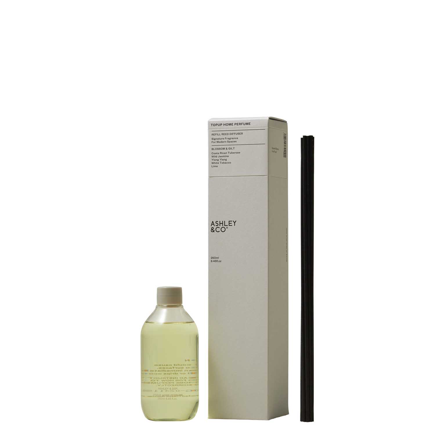 Ashley & Co Home Perfume Topup, Blossom & Gilt 250ml