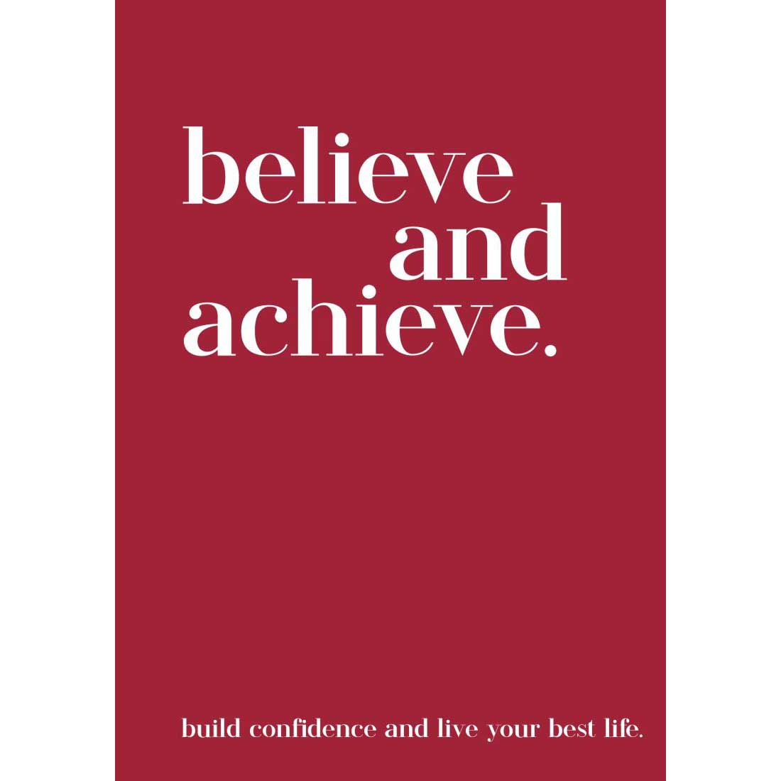 Modern Quotable: Believe and Achieve Giftbook