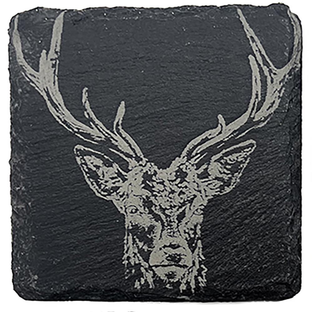 Selbrae House Single Coaster - Stag Prince