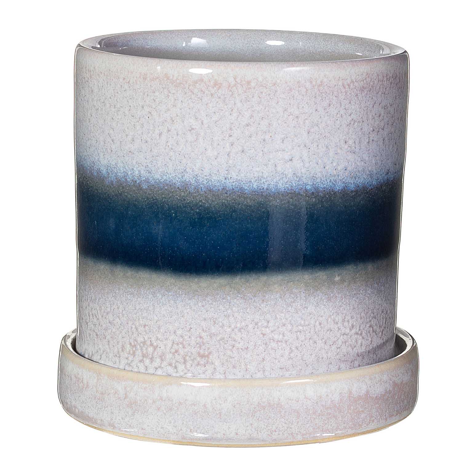 Sass & Belle Mojave Dusk Planter With Saucer