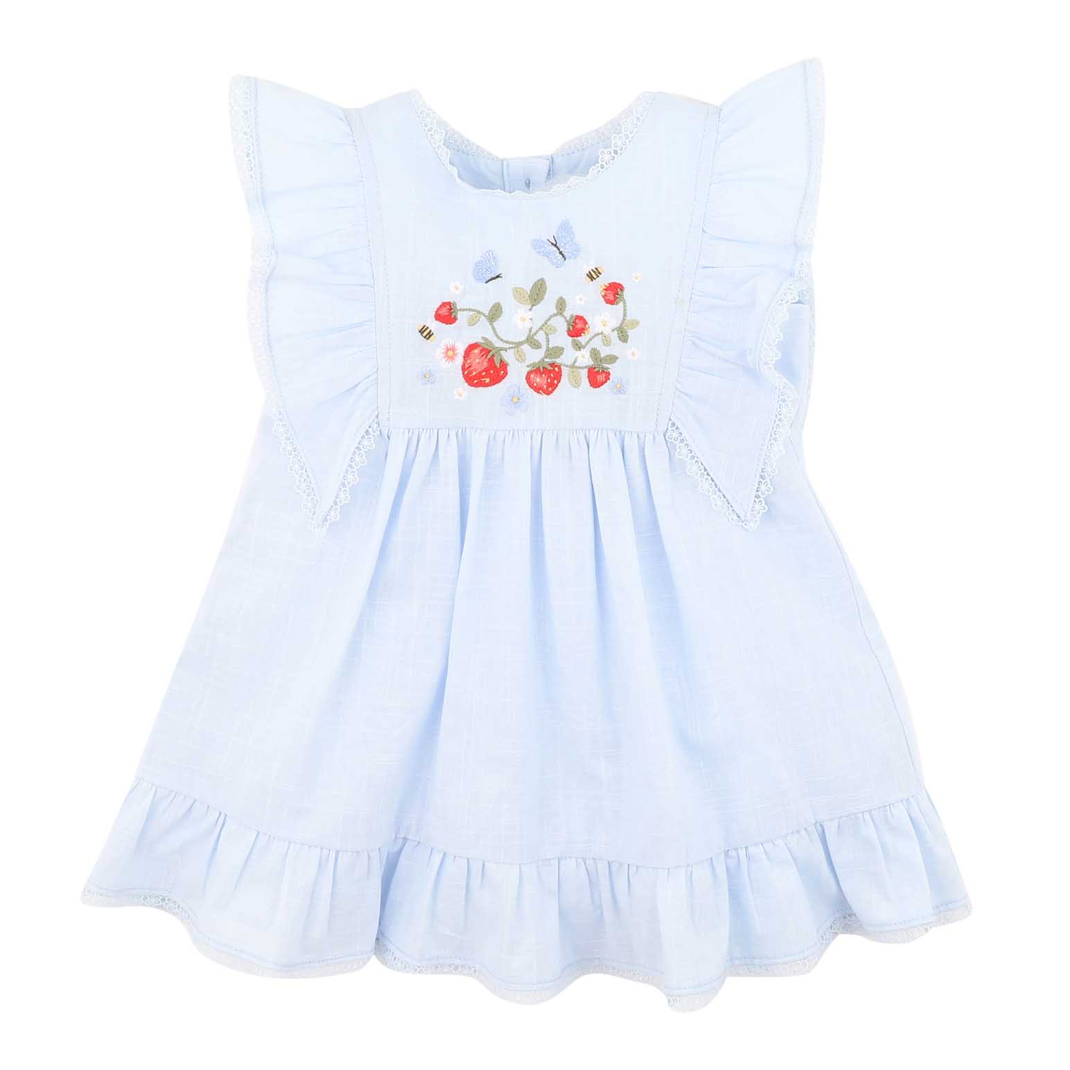 B&eacute;b&eacute; Poppy Embroidered Yoke Dress 00-2Y