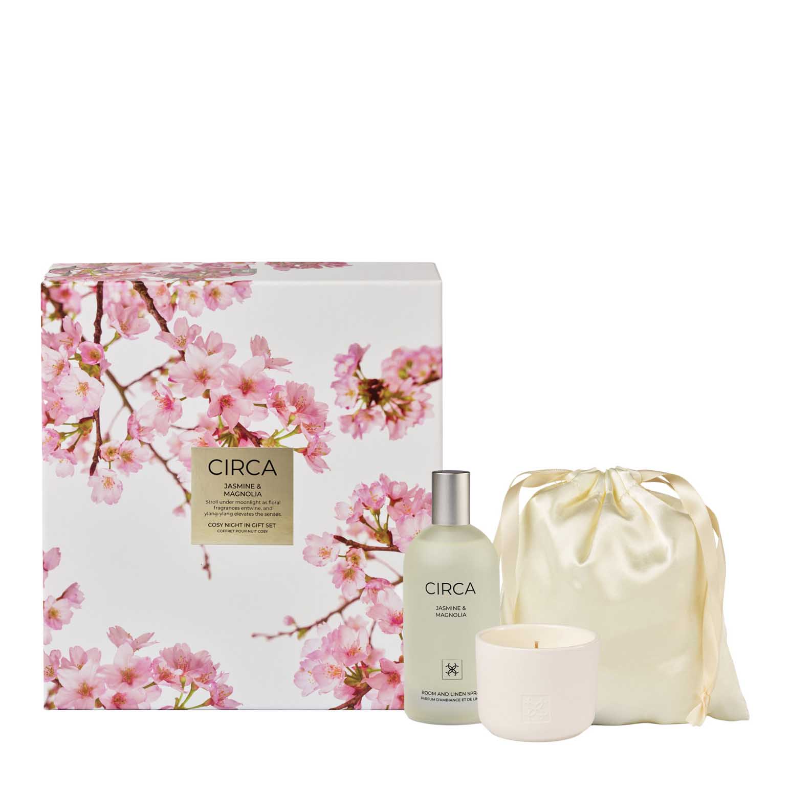 CIRCA Mother's Day Jasmine & Magnolia Cozy Night In Gift Set
