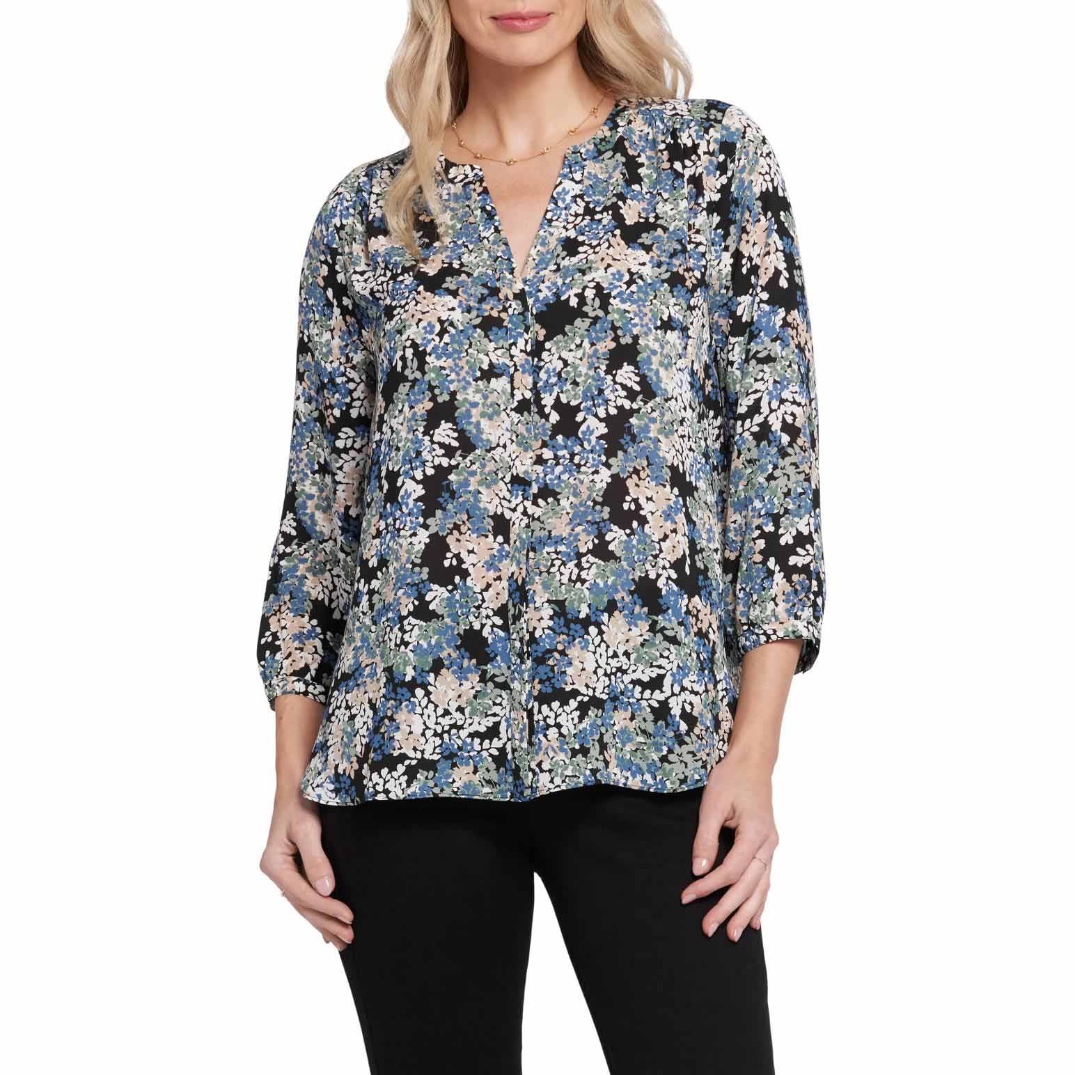 NYDJ Pintuck Blouse