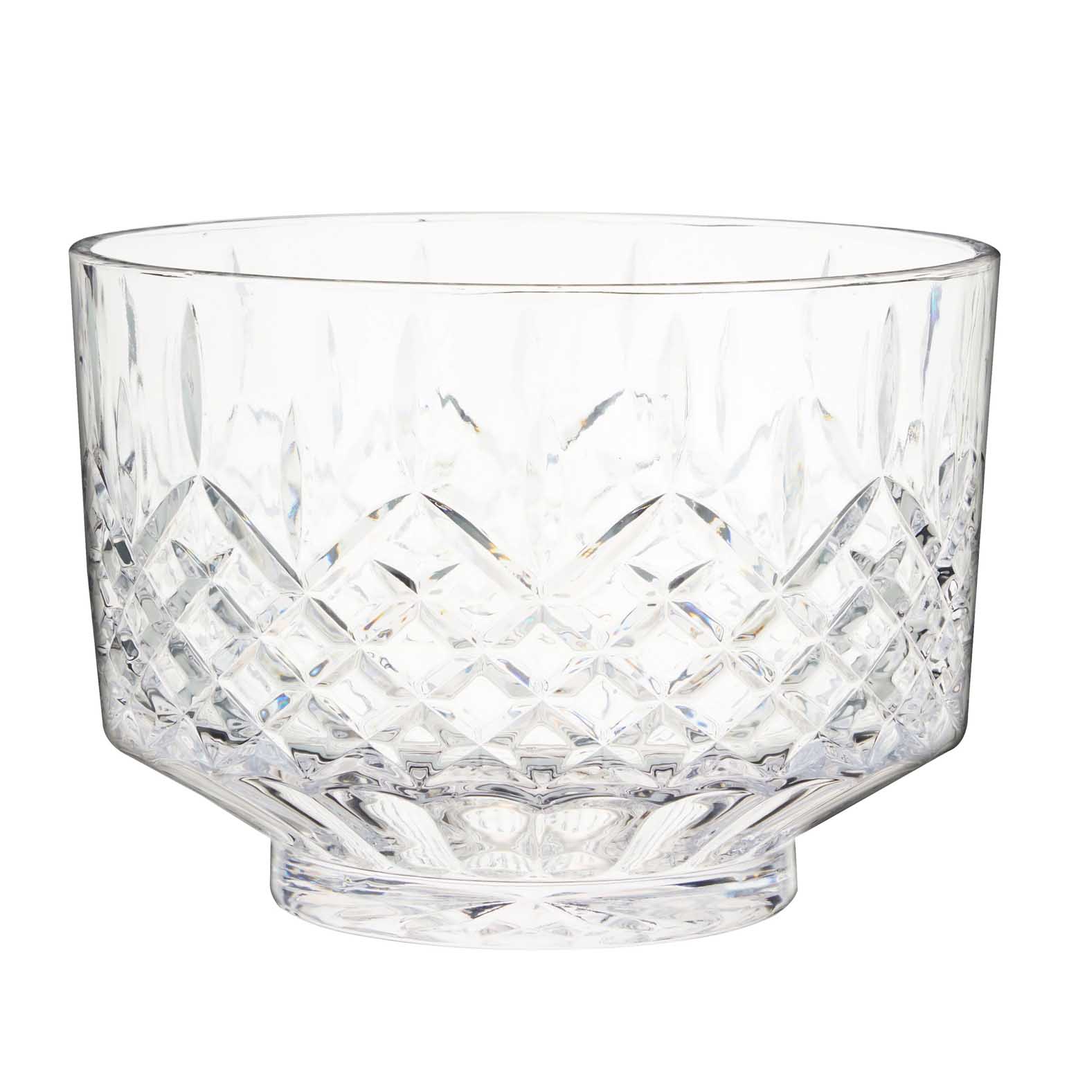 Viski Admiral Crystal Punch Bowl By Viski