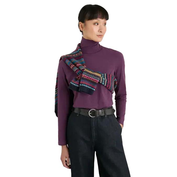 Seasalt Cornwall Landing Top Grape