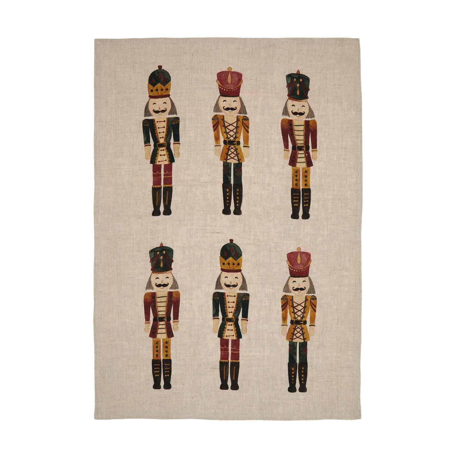 Wallace Cotton Nutcracker Linen Tea Towel