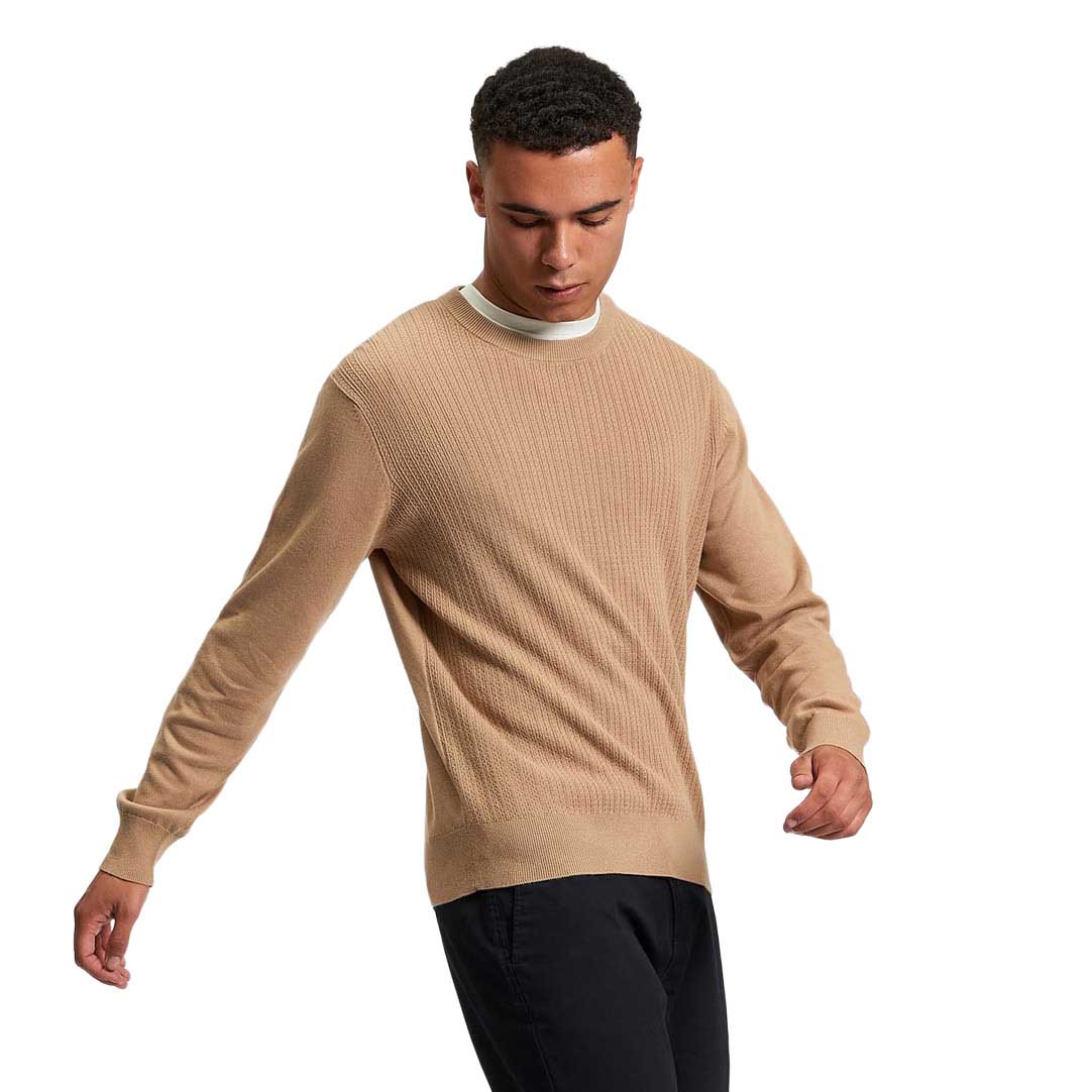 Ben Sherman Textured Front Crew