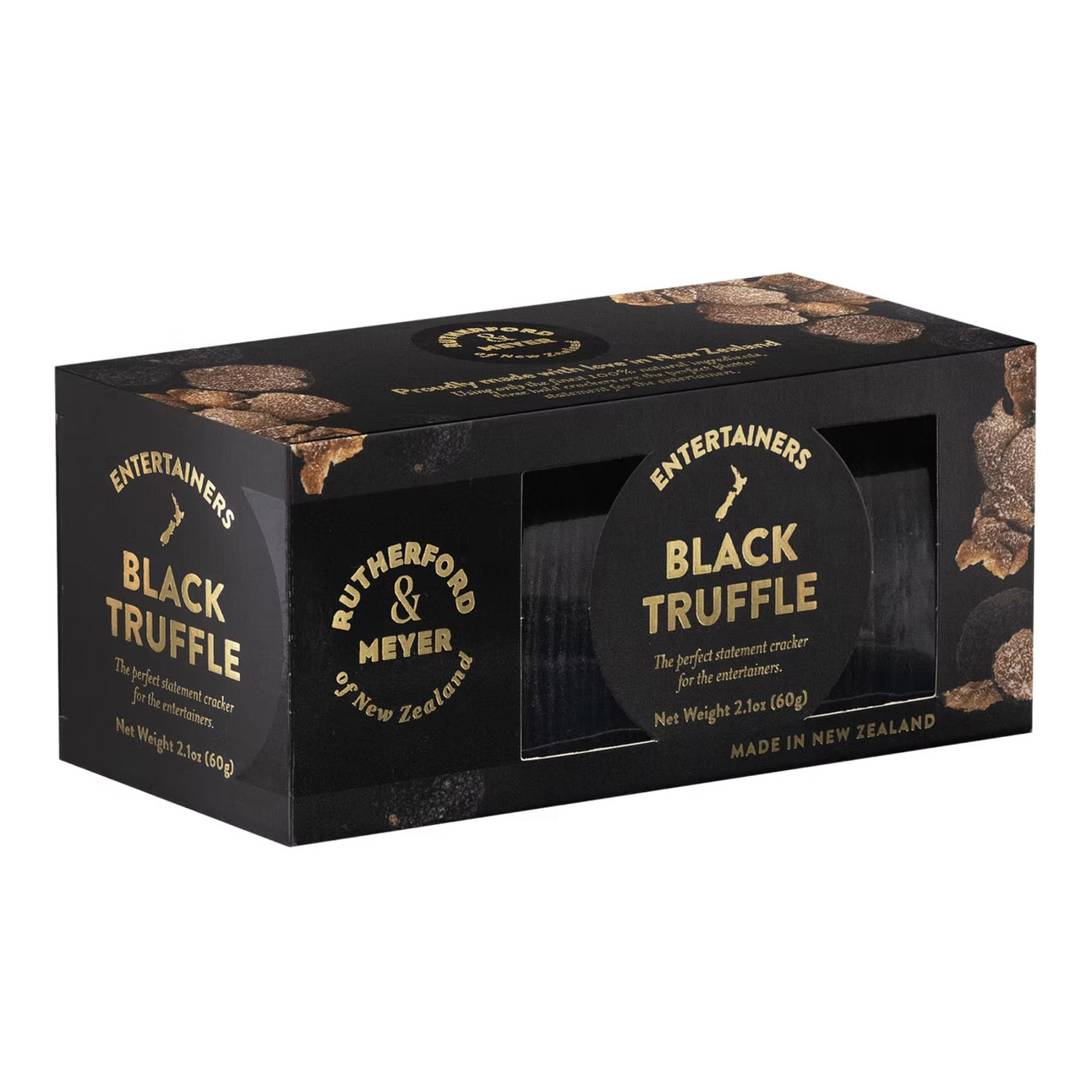 Rutherford & Meyer Entertainers Black Truffle Wafers 60g