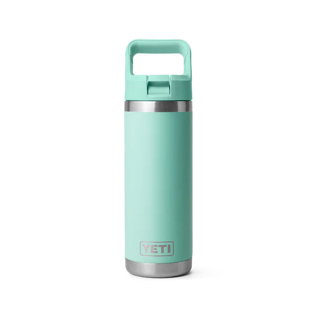 YETI Rambler&reg; 18oz (530ml) Insulated Water Bottle with Colour-Matched Straw