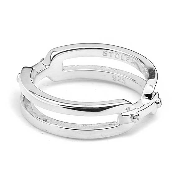 Stolen Girlfriends Club Armour Band Ring Narrow