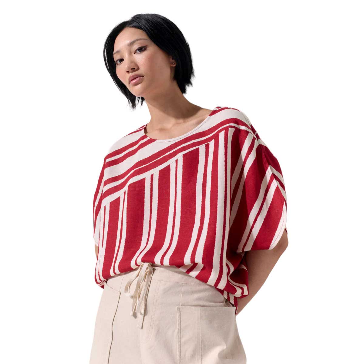 Marco Polo Inverse Stripe Top