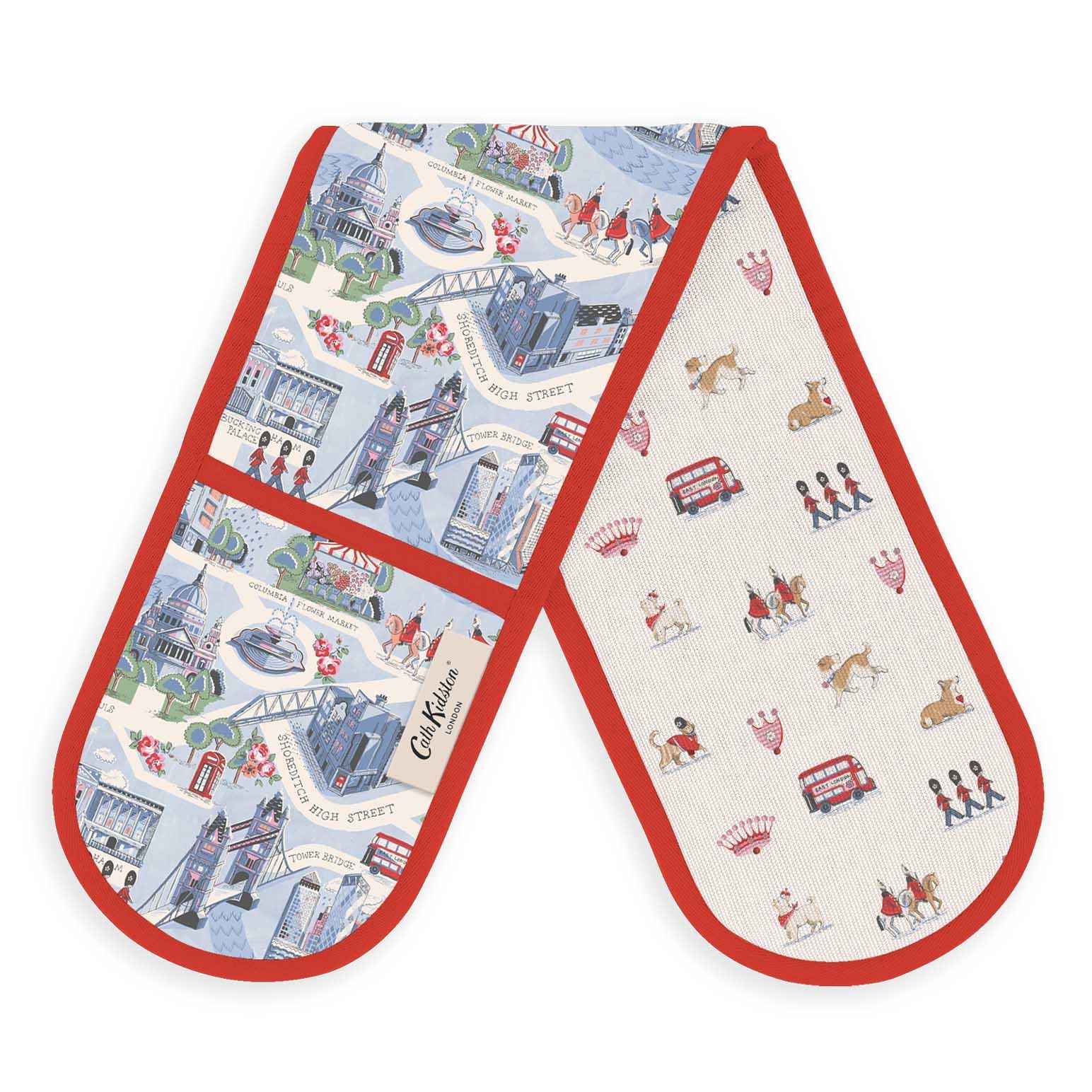 Cath Kidston London Town Double Oven Glove