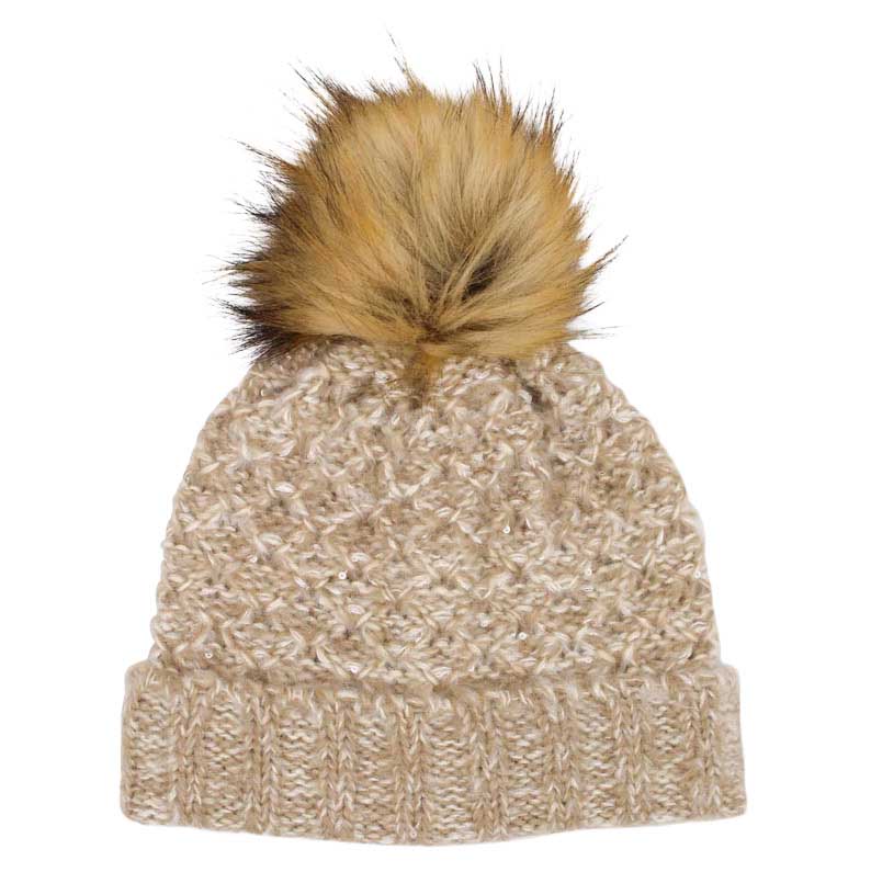 Morgan & Taylor Olive Cable Beanie