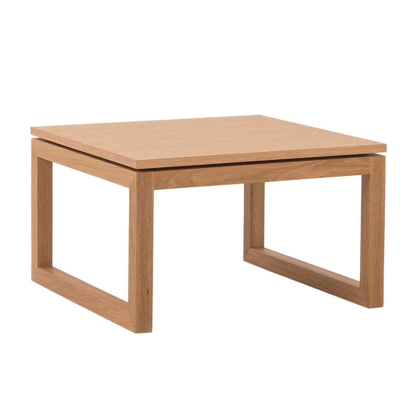 Citt&agrave; Framed Side Table Oak 60x60x35.4cmh