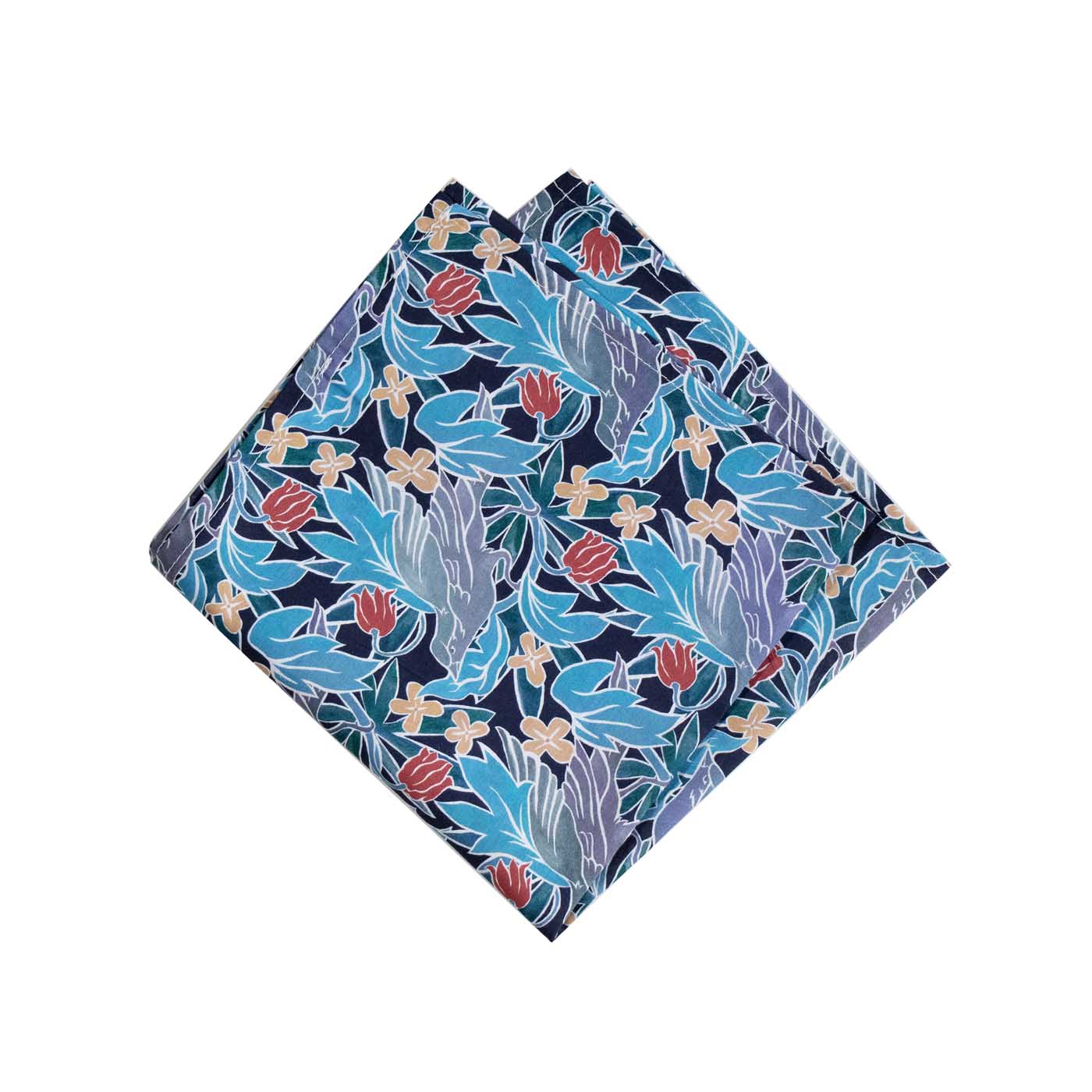 Parisian with Liberty Huckle Pocket Square