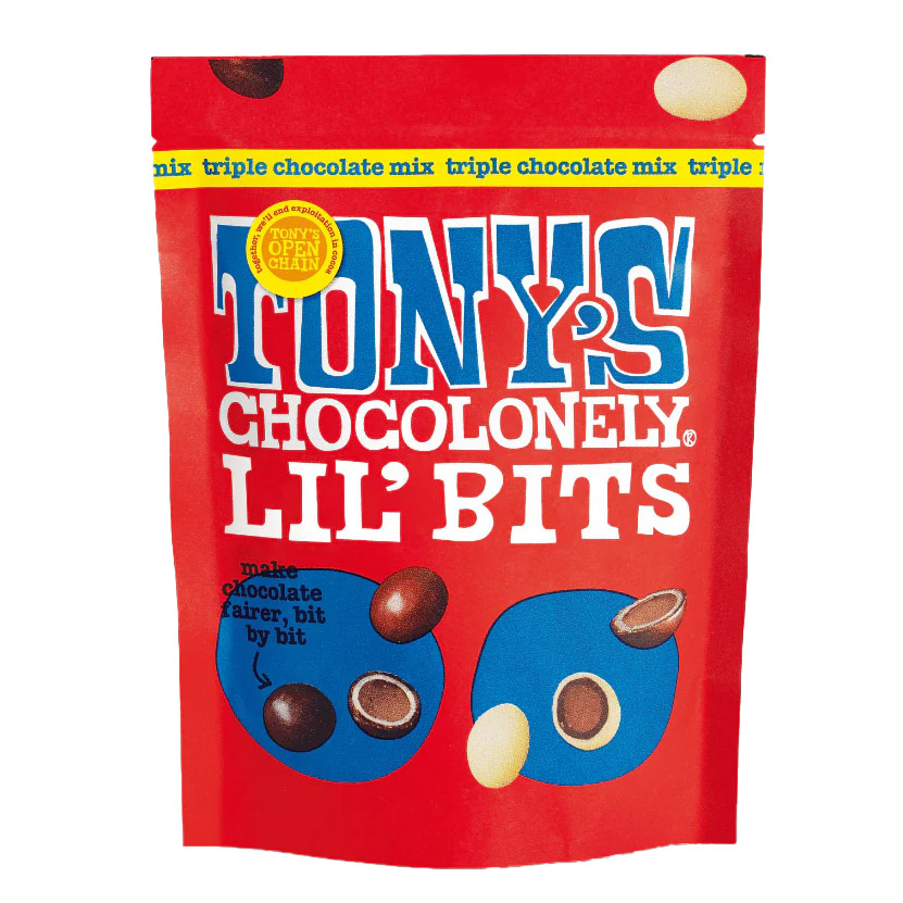Tony's Chocolonely Lil' Bits Triple Chocolate Mix 120g