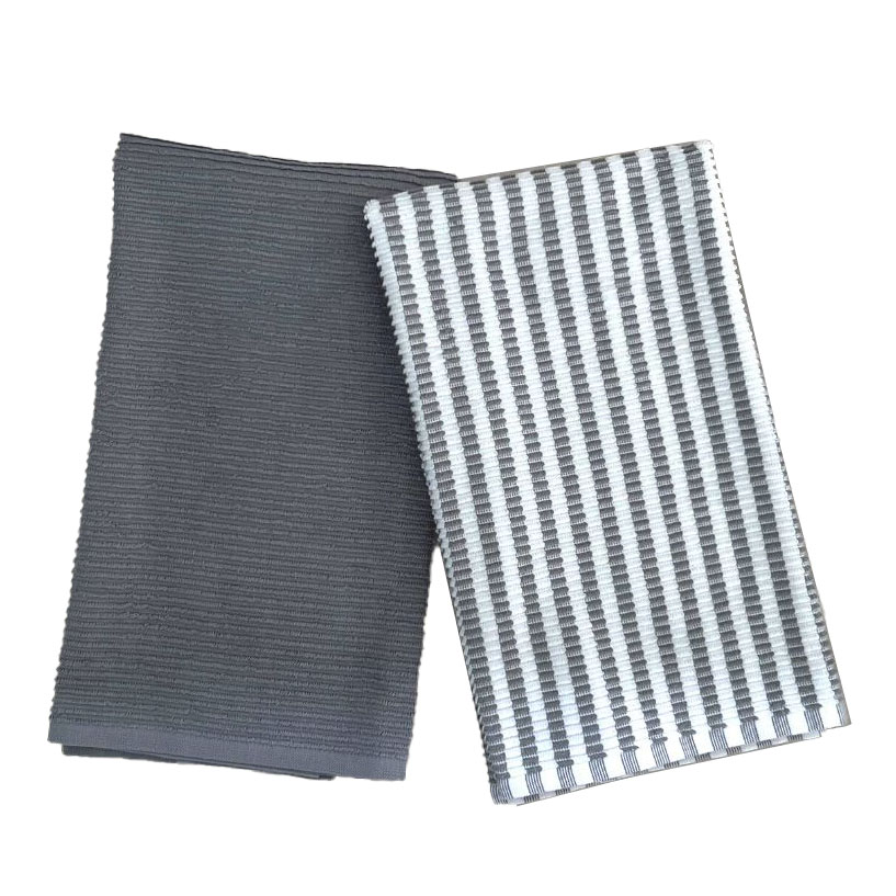 Baksana Ribbed Tea Towel 2 Pack