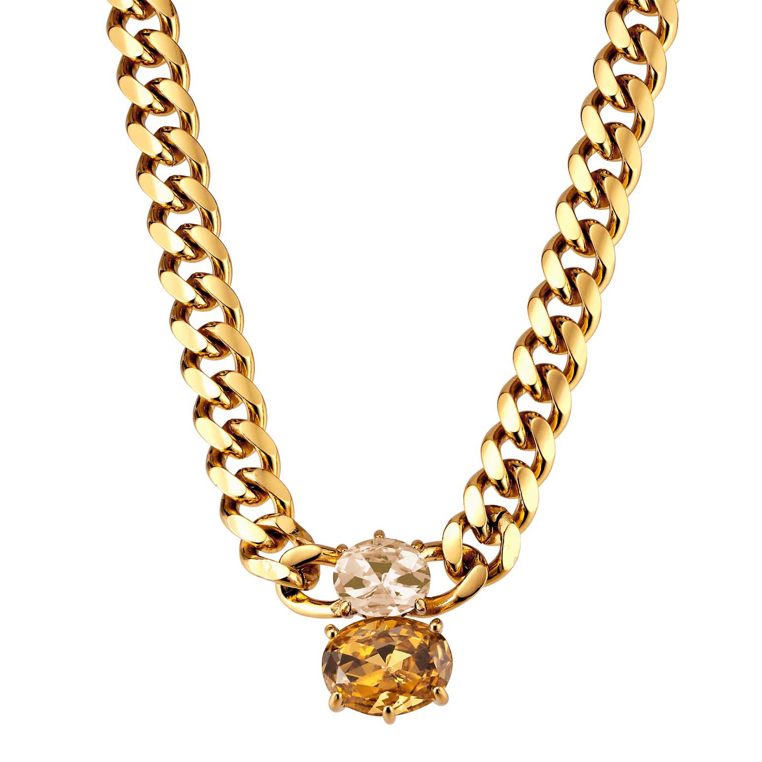 Dyrberg Kern Holl Sg Golden Necklace