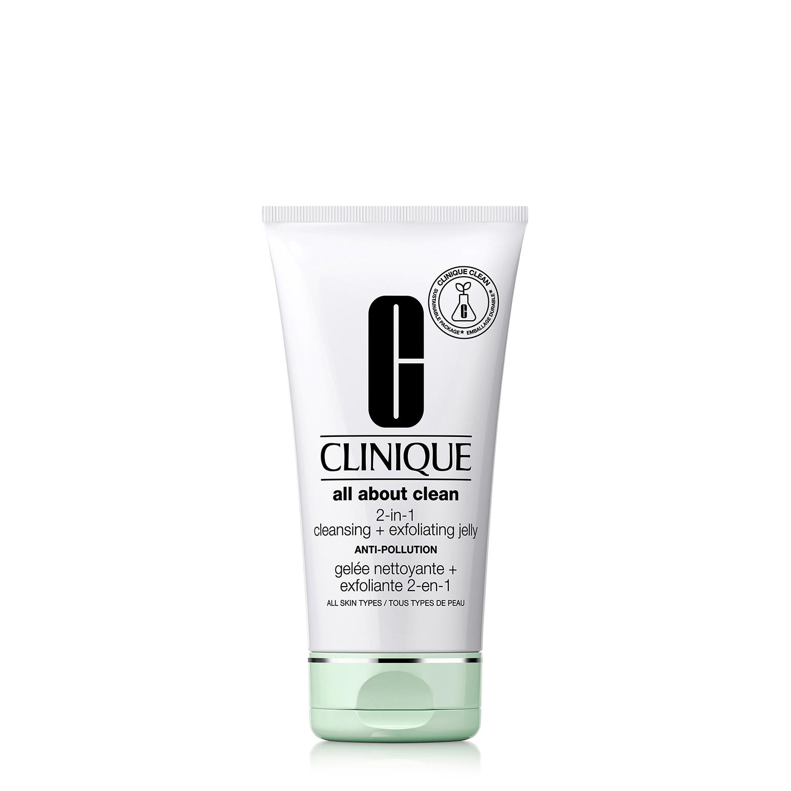 Clinique All About Clean 2-in-1 Cleansing + Exfoliating Jelly