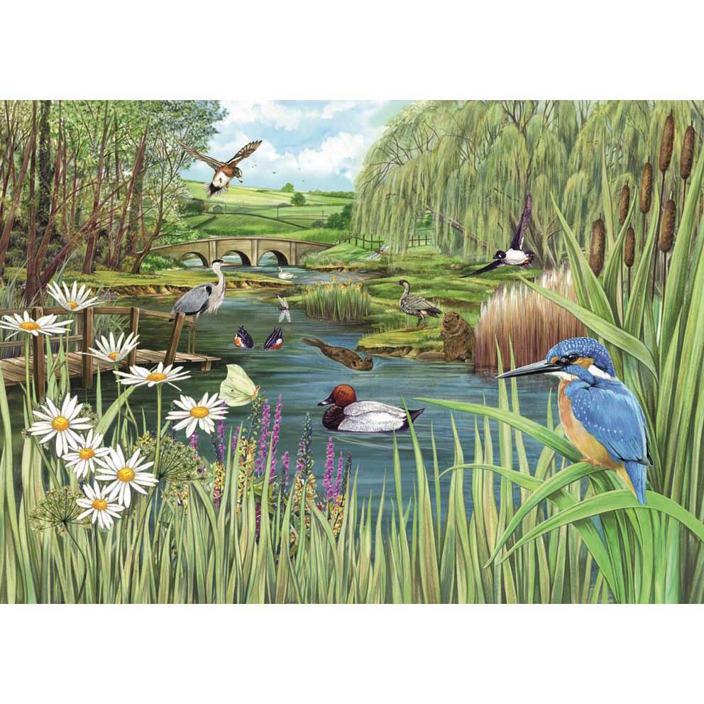 Image Gallery River Edge Jigsaw Puzzle 1000pc