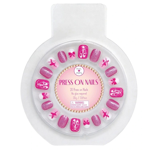 Pink Poppy Press On Nails Romantic Ballet